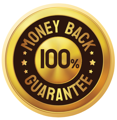 100% Money Back Guarantee